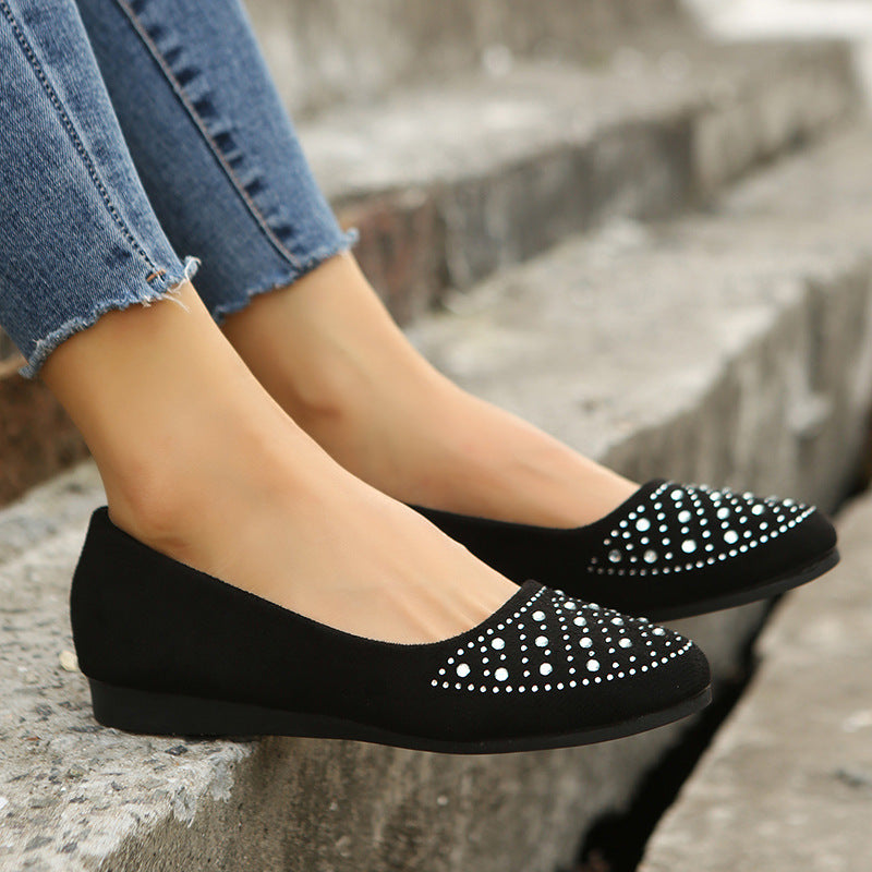 Mattierte, strukturierte Diamant-Flats