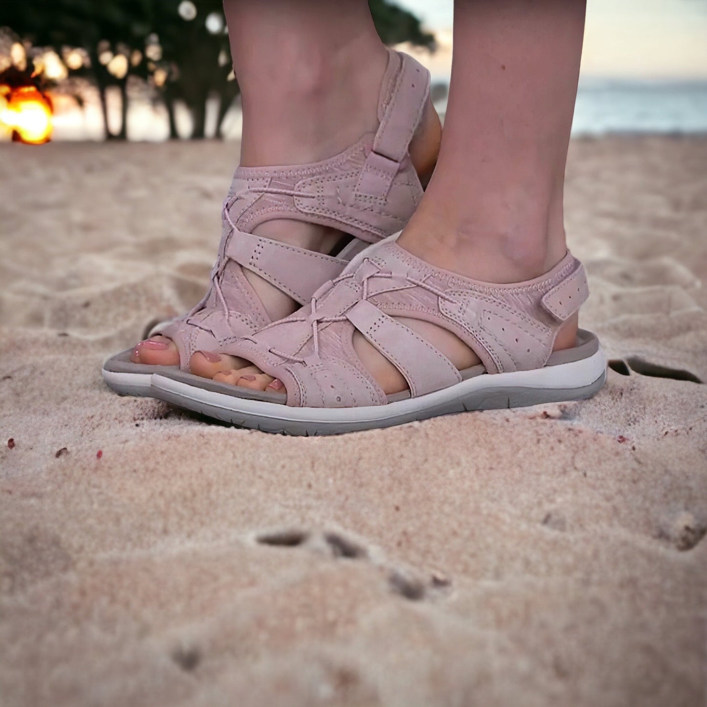 Elegante und bequeme Sommersandalen