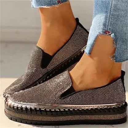 Flache Loafer Schuhe