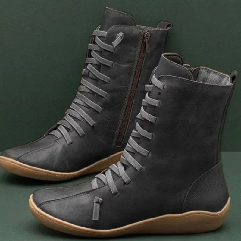 Elegante und stützende orthopädische Stiefel