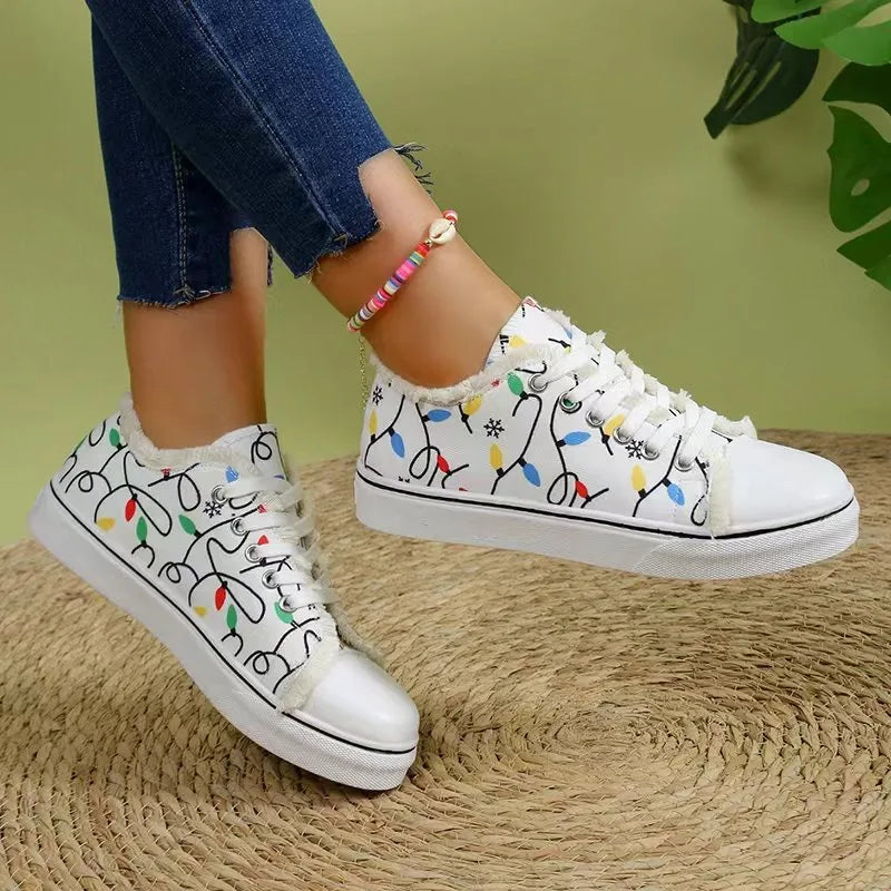 Denim Canvas Schuhe für Frauen