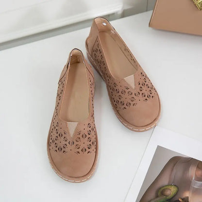 Elegante Slipper mit hohlem Muster