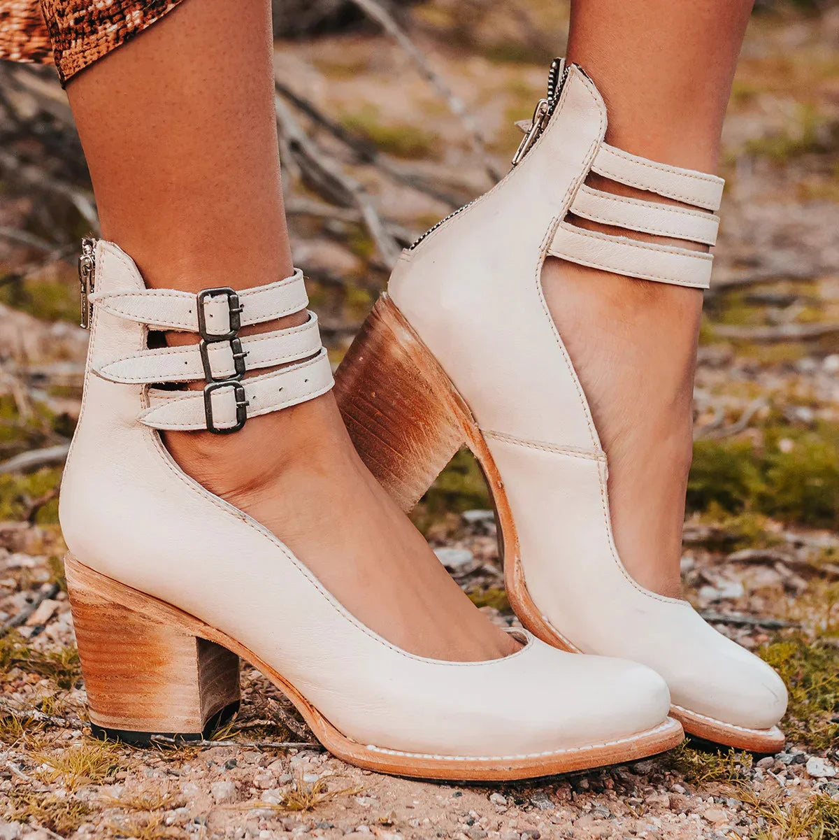 Trendiges orthopädisches Fußgelenkarmband Chunky High Heels