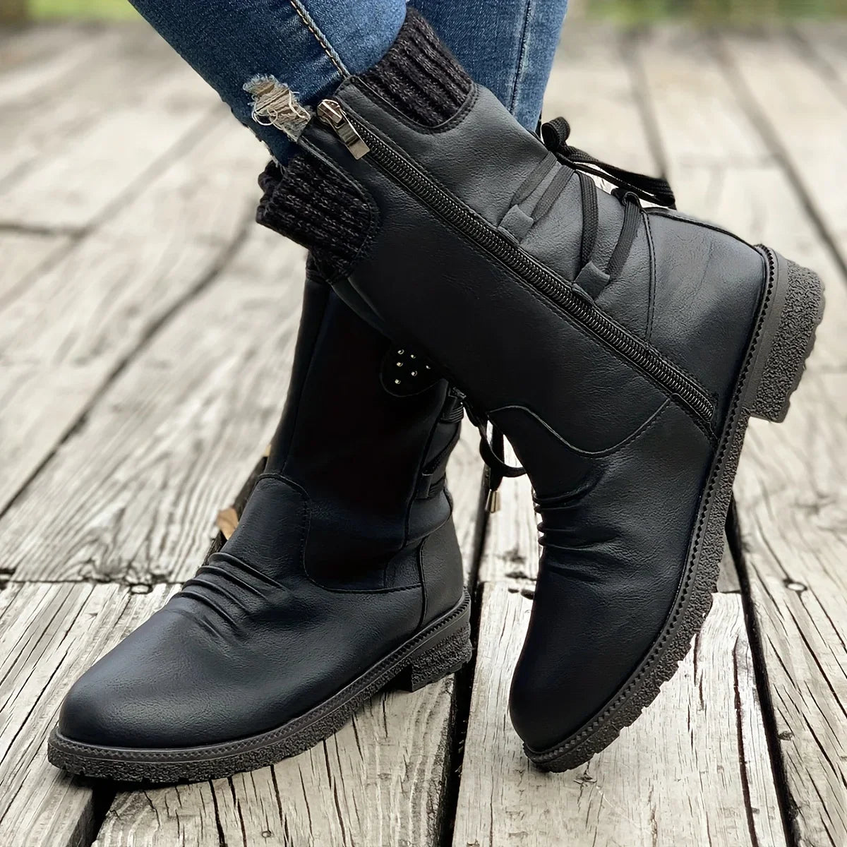 Unterstützende orthopädische Stiefel