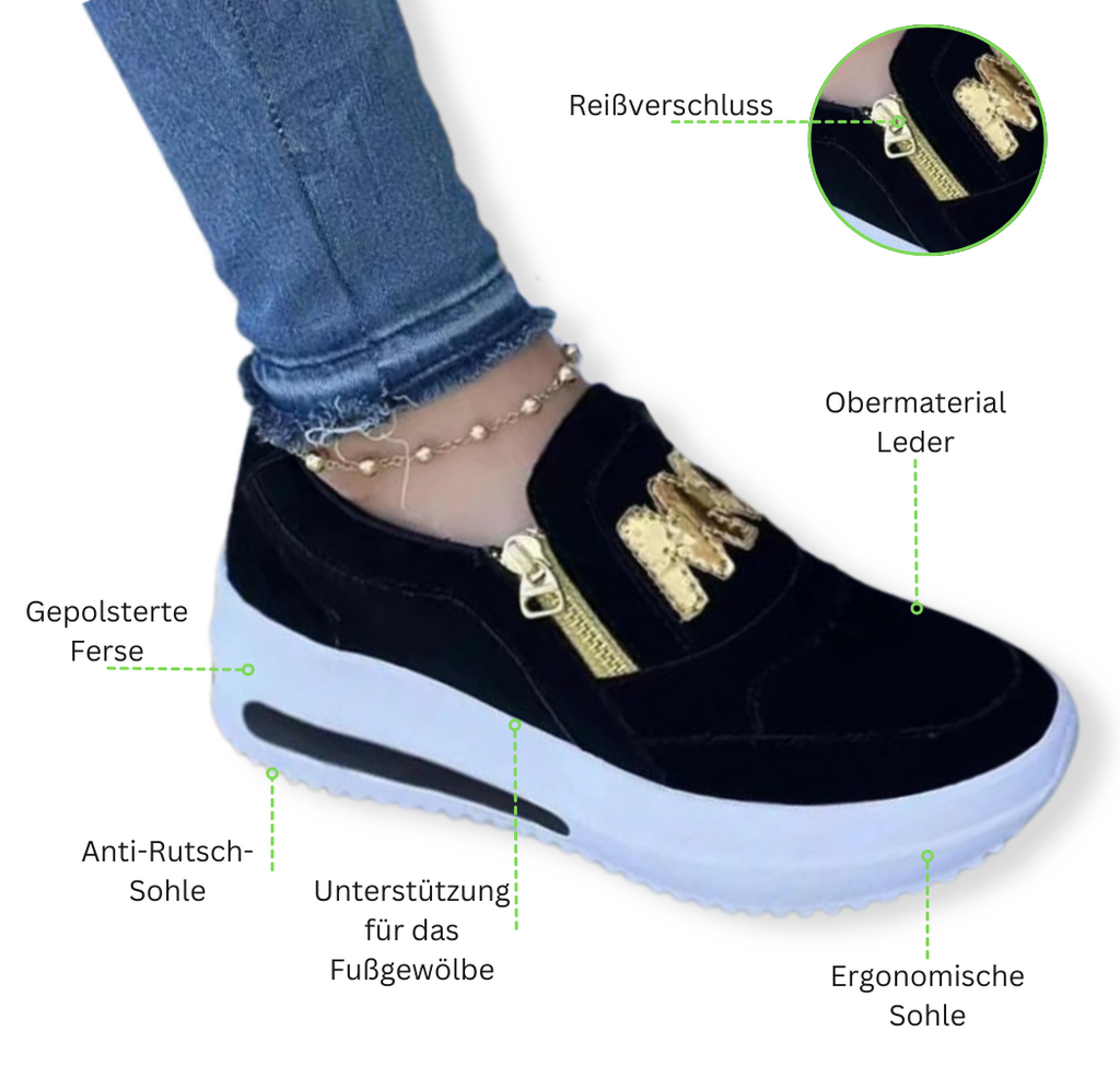 Modische orthopädische Damenschuhe