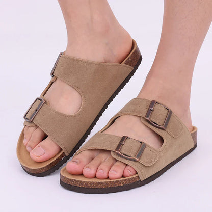 Moderne Mode Kork Plattform Sandalen