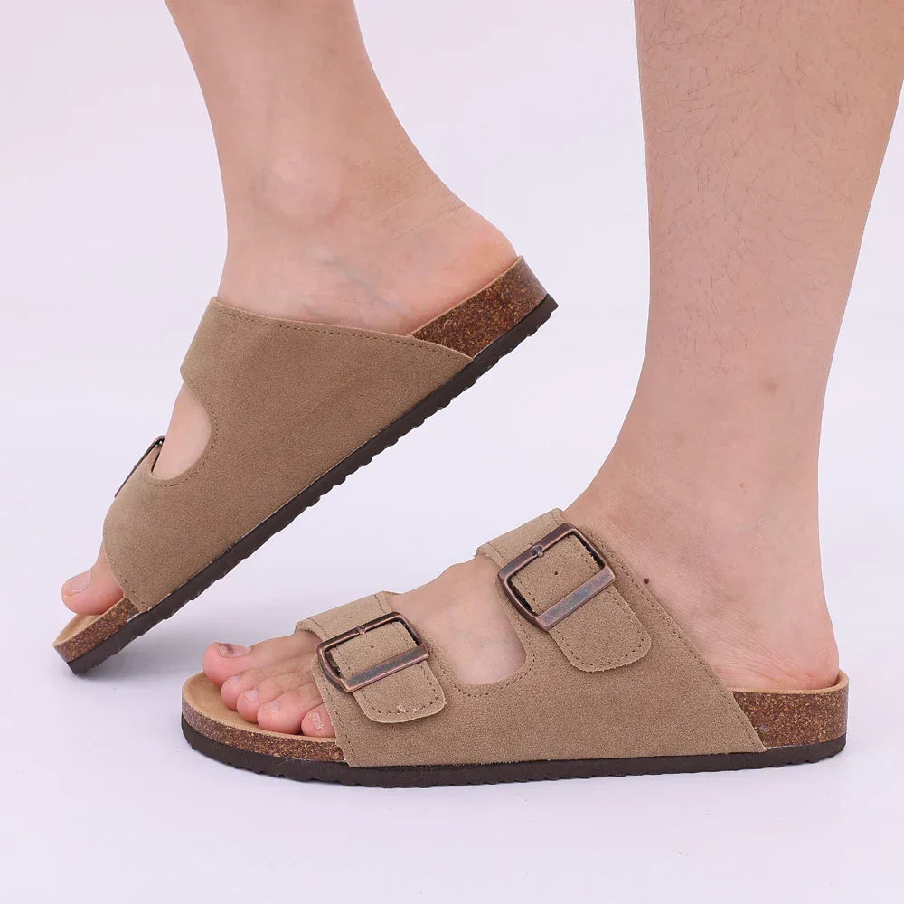 Moderne Mode Kork Plattform Sandalen