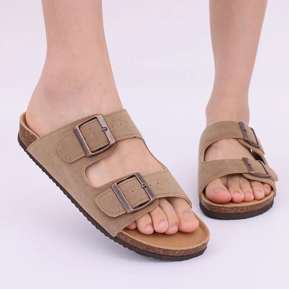 Moderne Mode Kork Plattform Sandalen