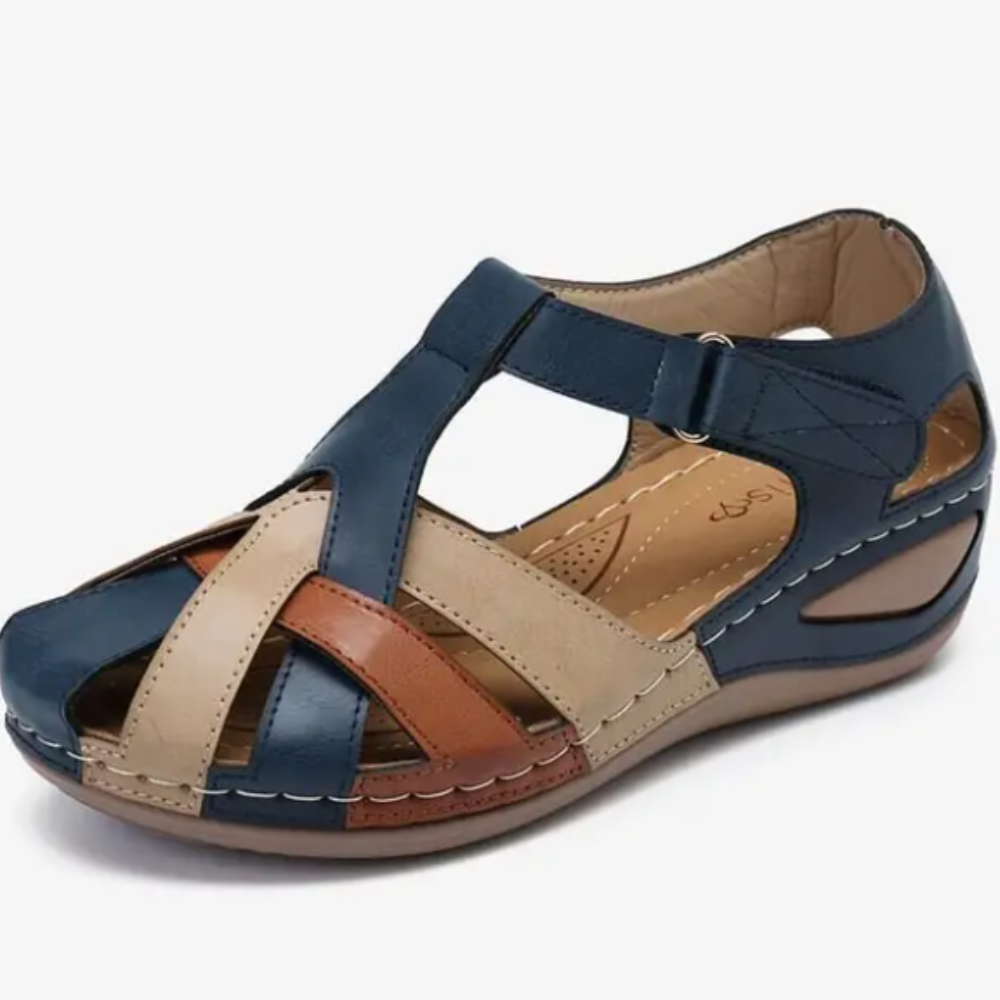 Dames Gemengde Zomer Sandalen met Lage Hak