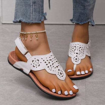 Flache Sandalen im böhmischen Stil für Frauen