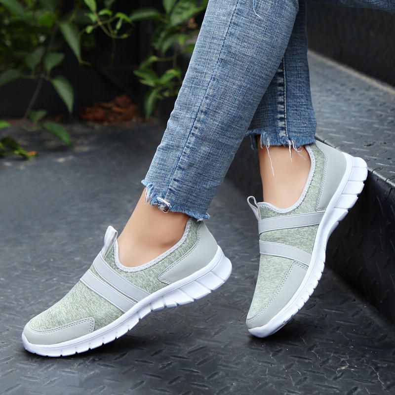 Mesh Slip On Sneakers für Frauen