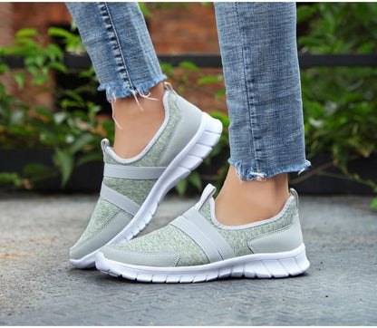 Mesh Slip On Sneakers für Frauen