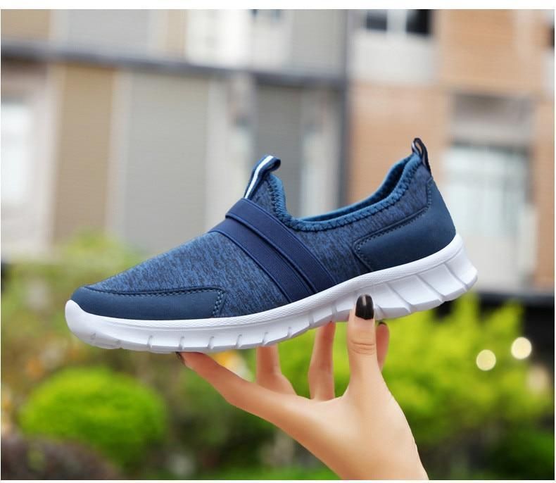 Mesh Slip On Sneakers für Frauen