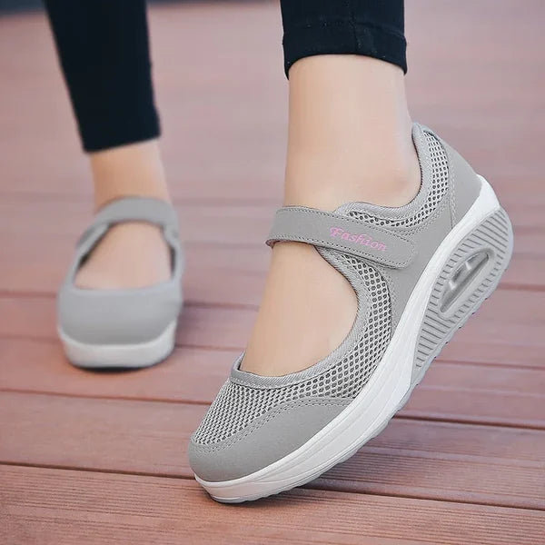 Laufende Mesh Walking Slip-On Tennis Gym Schuhe