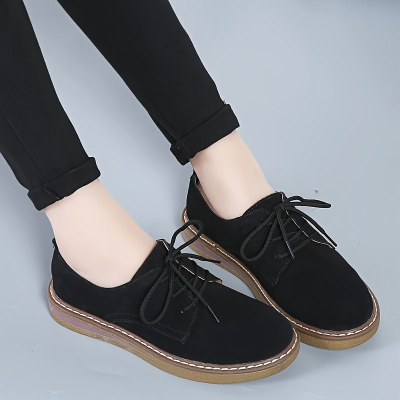 Komfort Wildleder Flats Slip Ons