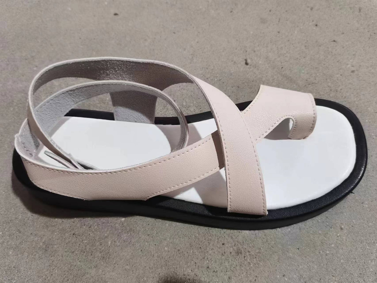 Frauen römischen Stil Knöchel Schnalle Plattform Sandalen