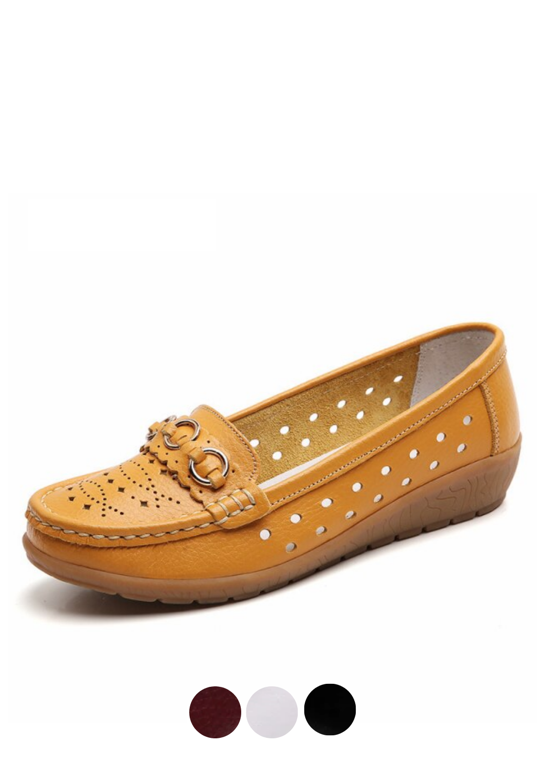 Damen Loafers im Hollow Out Design