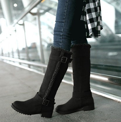 Women's High-Leg Fashion Winter Boots - Zorket